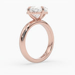 Bezel Emerald Lab Grown Diamond Engagement Ring: 2 CT