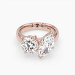 Bezel Emerald Lab Grown Diamond Engagement Ring: 2 CT