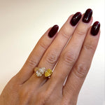 Bezel Emerald Lab Grown Diamond Engagement Ring: 2 CT