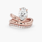 Bezel Emerald Lab Grown Diamond Engagement Ring: 2 CT