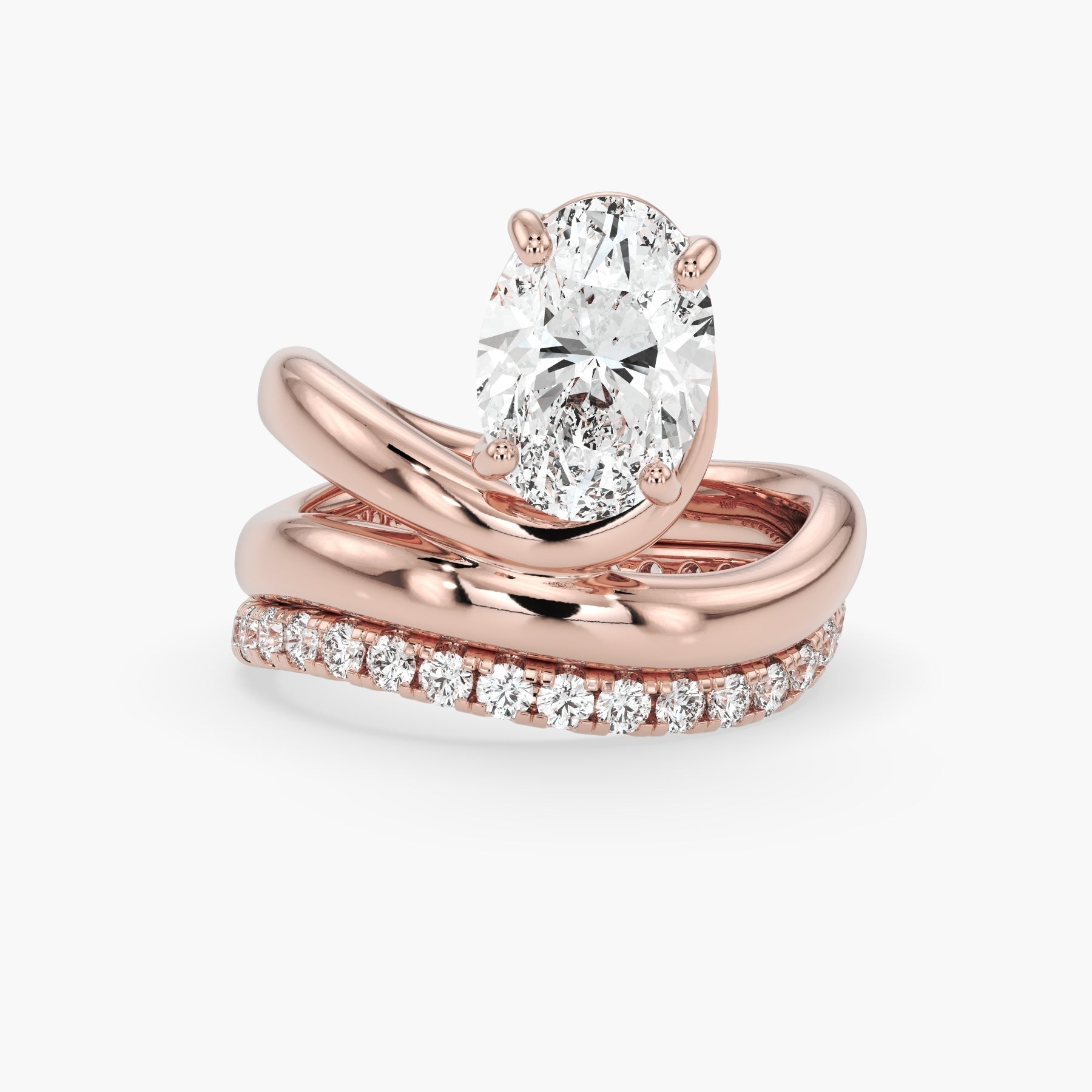 Bezel Emerald Lab Grown Diamond Engagement Ring: 2 CT