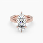 Bezel Emerald Lab Grown Diamond Engagement Ring: 2 CT