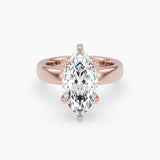 Bezel Emerald Lab Grown Diamond Engagement Ring: 2 CT