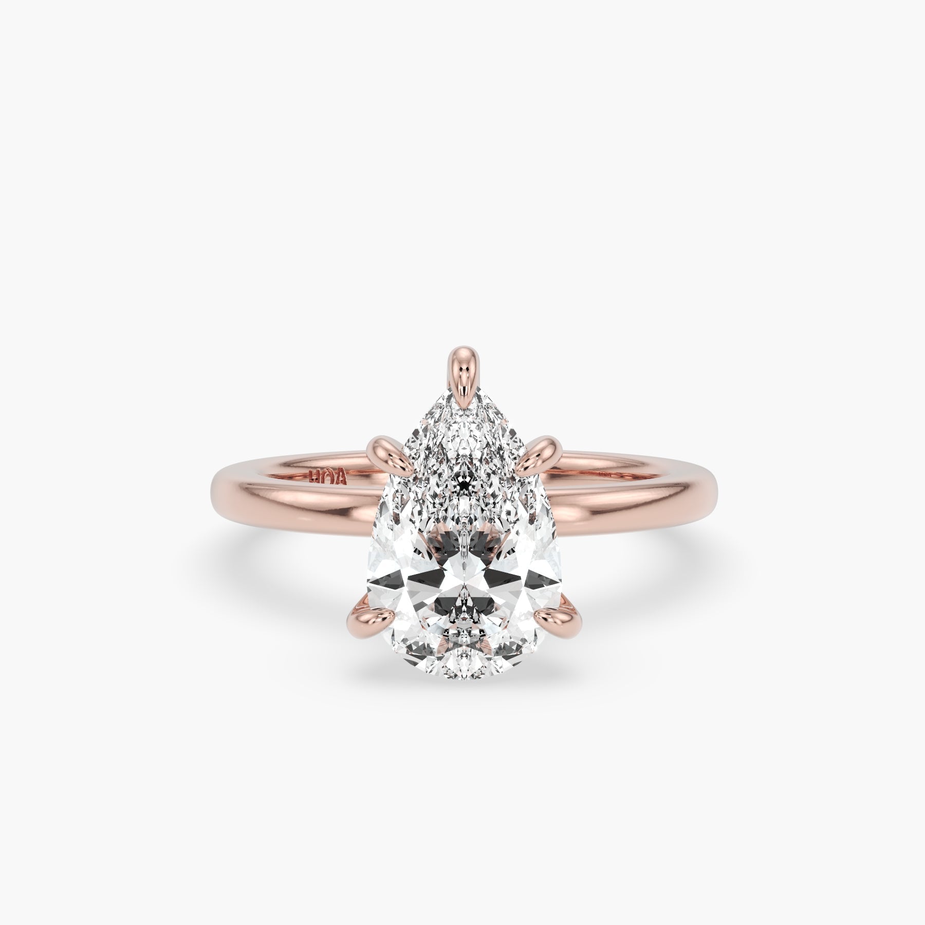 Bezel Emerald Lab Grown Diamond Engagement Ring: 2 CT