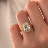 Taylor Swift – Inspired 5.99 Carat Old Mine Cushion Cut Bezel Lab Grown Diamond