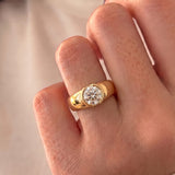 Dua Lipa – Inspired 4 Carat Round Cut Solitaire Lab Grown Diamond Engagement Ring