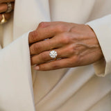 Round Lab Grown Diamond Solitaire Engagement Ring