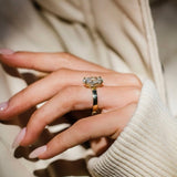 Oval Shaped Lab Grown Diamond Solitaire Engagement Ring