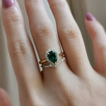 0.16 CT Round Curved Lab Grown Diamond Wedding Band