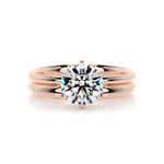 1.50 CT Round Solitaire CVD F/VS Diamond Bridal Ring Set 13