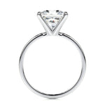 3.0 CT Princess Solitaire CVD F/VS2 Diamond Engagement Ring 4