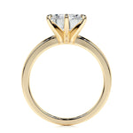 5.0 CT Pear Solitaire CVD F/VS2 Diamond Engagement Ring 9