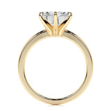 5.0 CT Pear Solitaire CVD F/VS2 Diamond Engagement Ring 9