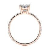 1.50 CT Pear Solitaire CVD E/VS2 Diamond Engagement Ring 17