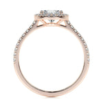 1.50 CT Pear Halo CVD F/VS2 Diamond Engagement Ring 17