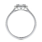 1.50 CT Pear Halo CVD F/VS2 Diamond Engagement Ring 7
