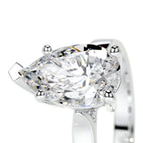2.0 CT Round Solitaire CVD E/VS2 Diamond Engagement Ring 38