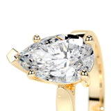 2.0 CT Round Solitaire CVD E/VS2 Diamond Engagement Ring 25