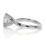 2.0 CT Round Solitaire CVD E/VS2 Diamond Engagement Ring 4