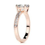 1.0 CT Oval Solitaire CVD F/SI1 Diamond Engagement Ring 17