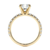 1.50 CT Round Solitaire CVD F/VS1 Diamond Engagement Ring 12