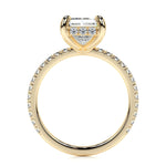 2.0 CT Radiant Hidden Halo CVD E/VS2 Diamond Engagement Ring 9