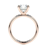 2.0 CT Round Solitaire CVD E/VS2 Diamond Engagement Ring 14
