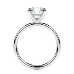 2.0 CT Round Solitaire CVD E/VS2 Diamond Engagement Ring 5