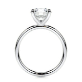 2.0 CT Round Solitaire CVD E/VS2 Diamond Engagement Ring 5