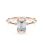 1.50 CT Emerald Solitaire CVD E/VS1 Diamond Engagement Ring 12