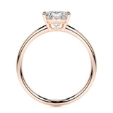 2.0 CT Oval Solitaire CVD E/VS2 Diamond Engagement Ring 14
