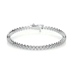 1.5 TCW Round Lab Grown Diamond Tennis Bracelet