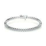 1.5 TCW Round Lab Grown Diamond Tennis Bracelet