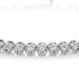 1.5 TCW Round Lab Grown Diamond Tennis Bracelet