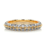 0.5 CT Round Full Eternity CVD EF/VVS Diamond Wedding Band 4