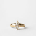 1.04 CT Antique Cut Moval Solitaire Lab Grown Diamond Engagement Ring