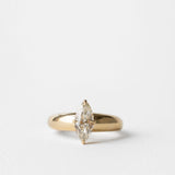 1.04 CT Antique Cut Moval Solitaire Lab Grown Diamond Engagement Ring