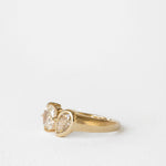 1.72 CT Antique Cut Toi et Moi Lab Grown Diamond Engagement Ring