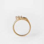1.72 CT Antique Cut Toi et Moi Lab Grown Diamond Engagement Ring