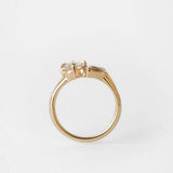 1.72 CT Antique Cut Toi et Moi Lab Grown Diamond Engagement Ring