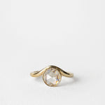 0.94 CT True Antique Round Solitaire Lab Grown Diamond Engagement Ring