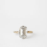 0.94 CT True Antique Round Solitaire Lab Grown Diamond Engagement Ring