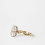 0.94 CT True Antique Round Solitaire Lab Grown Diamond Engagement Ring