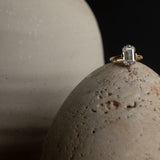 0.94 CT True Antique Round Solitaire Lab Grown Diamond Engagement Ring