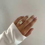 Cushion Lab Grown Diamond Solitaire Style Engagement Ring