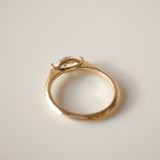 0.5 CT East West Marquise Shaped Solitaire Lab Grown Diamond Engagement Ring