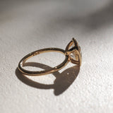 1 CT Oval Shaped Bezel Lab Grown Diamond Engagement Ring