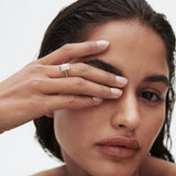 2.5 CT Radiant Shaped Bezel Lab Grown Diamond Engagement Ring