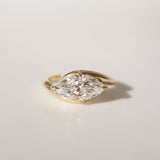 2.02 CT Marquise Shaped Solitaire Lab Grown Diamond Engagement Ring