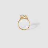 1.53 TCW Pear & Marquise Shaped Toi Et Moi Lab Grown Diamond Engagement Ring